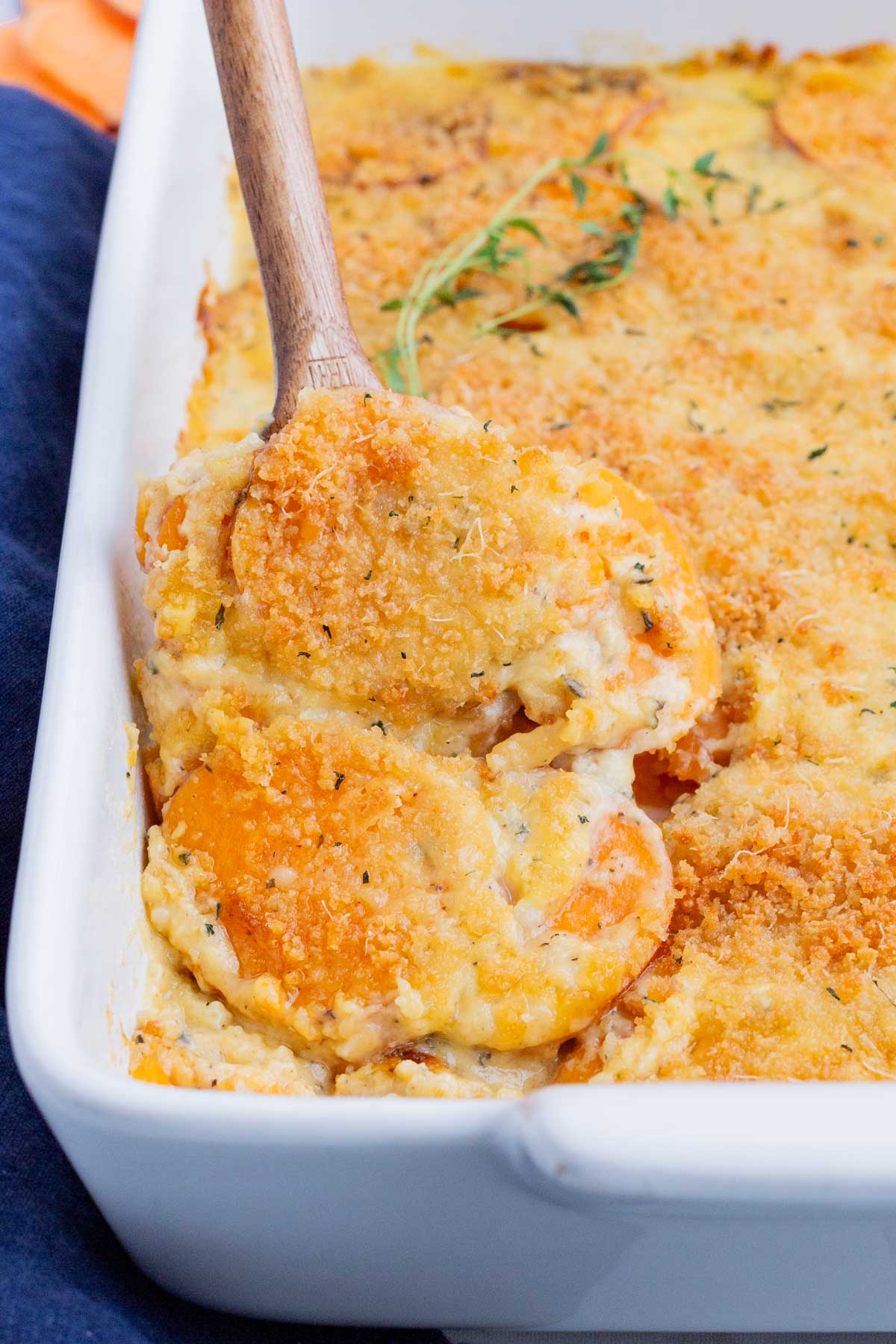 Elevate Your Holiday Table: Decadent Sweet Potato Au Gratin